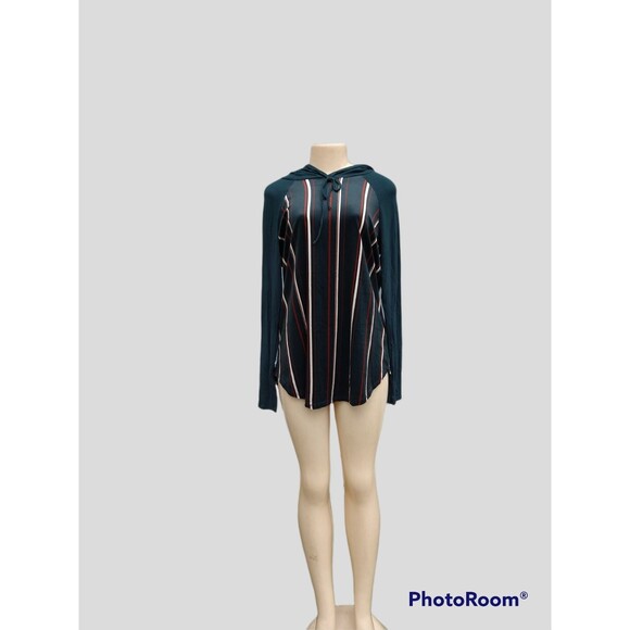 Hunter Green Hoodie Top S - Picture 6 of 12